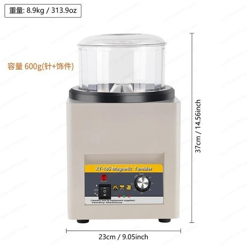Magnetic polishing machine gold, silver, copper, stainless steel polishing machine