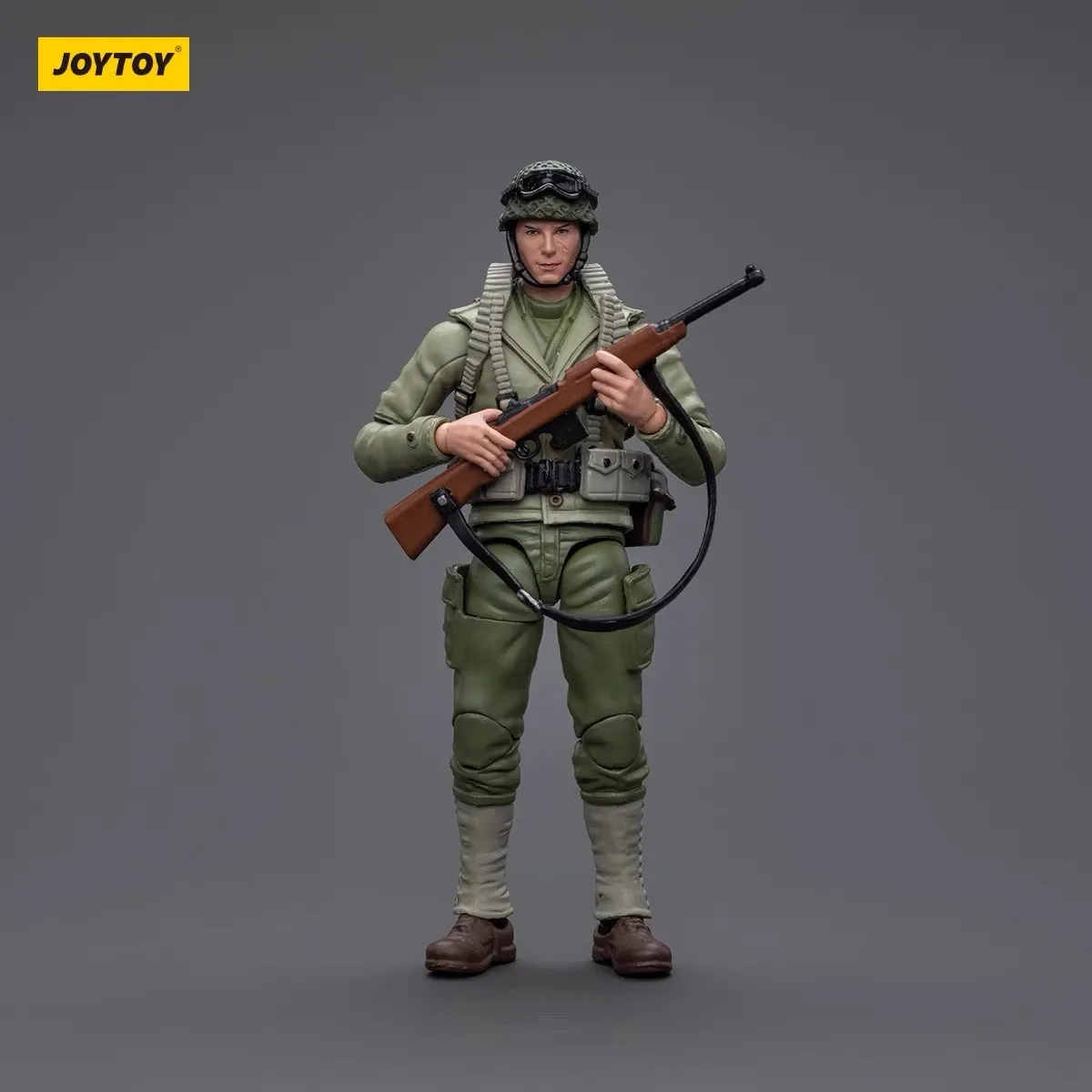 JOYTOY 1/18 Action Figure Hardcore WWII Wehrmacht Soviet Infantry United States Army Re-issue Version Anime Military toy Gift