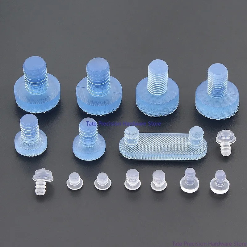 Transparent anti-collision colloidal holecabinet door silent anti-collision rubber plug foot pad anti-skid  pvc soft rubber