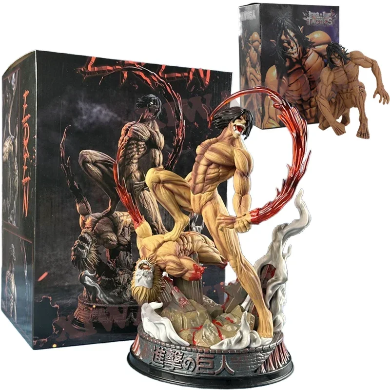 Angriff auf Titan Anime Figur Eren Yeager Action Figur Shingeki no Kyojin Mikasa Ackerman Figur Sammeln Modell Puppe Spielzeug
