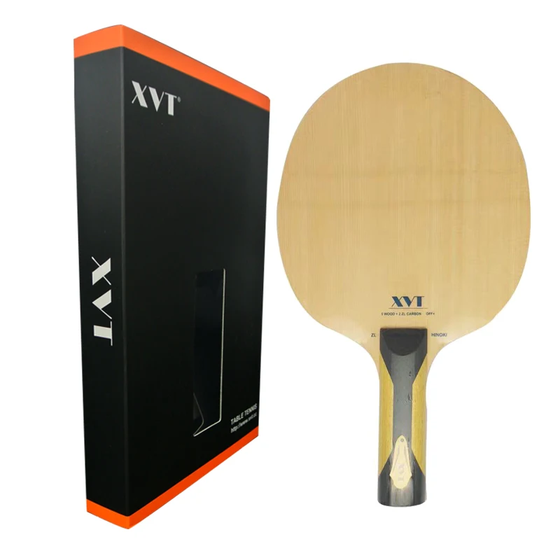 【Hinoki Iron Table 】No.1592 XVT ZL Hinoki Carbon Table Tennis Racket 5-Layer