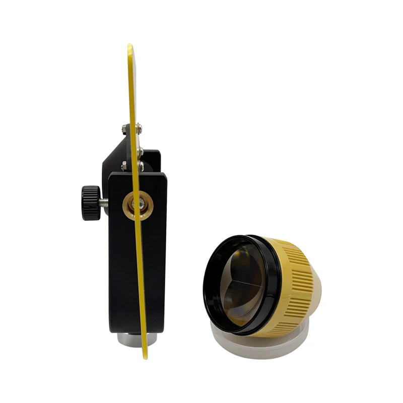 High Quality yellow Single Prism For Nikon FOR South For TrimbleTotal Station Prisms Surveying AK18 With Soft Bag