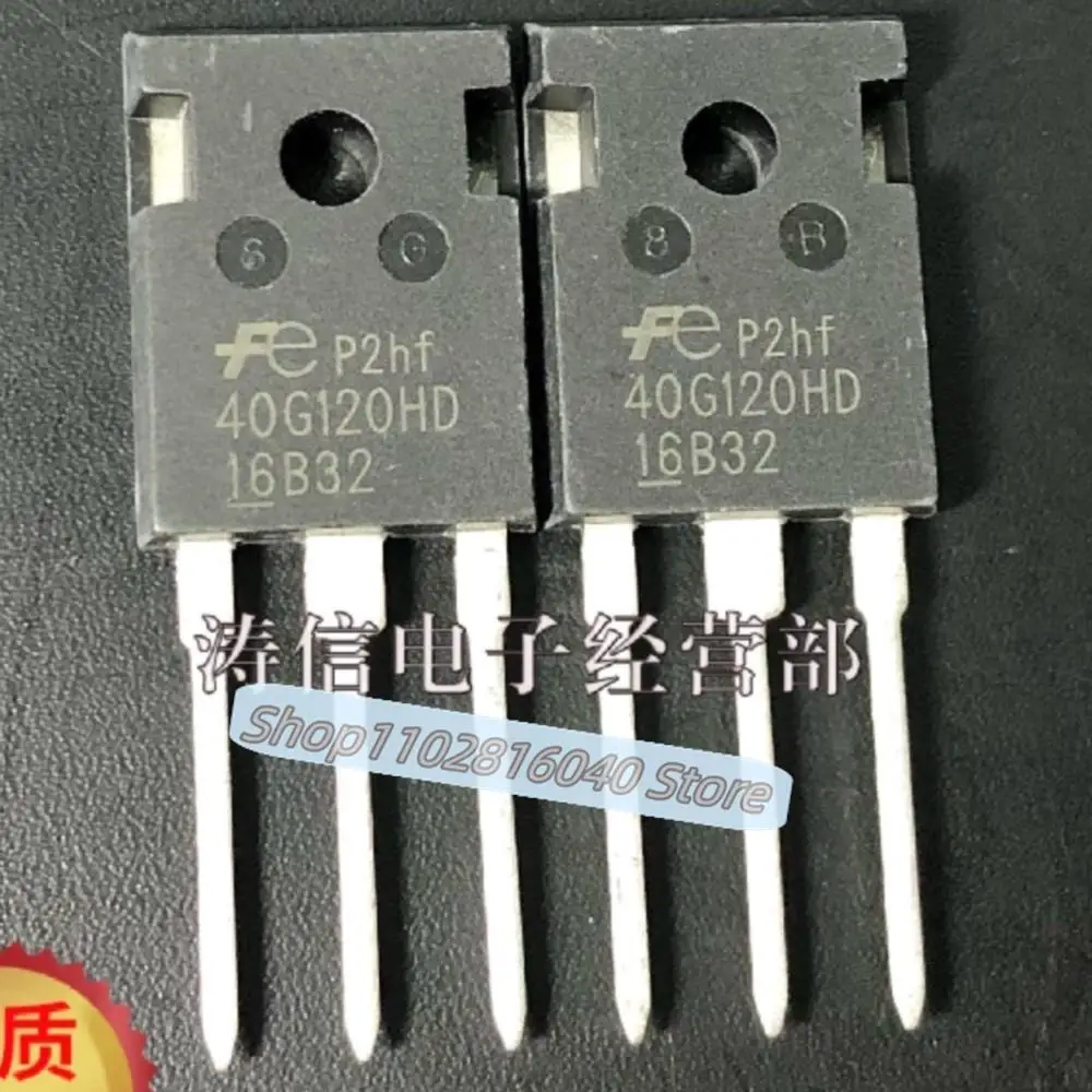 10PCS/Lot 40G120HD=FGW40N120HD  IGBT 40A1200V  Fast Shipping