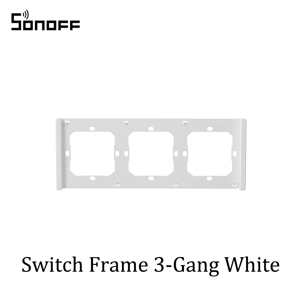 SONOFF M5 Matter Smart Wandschakelaar 80/86 Type Drukknop 1/2/3 Gang schakelaar Frame Werk met Alexa Google Apple Home Alice