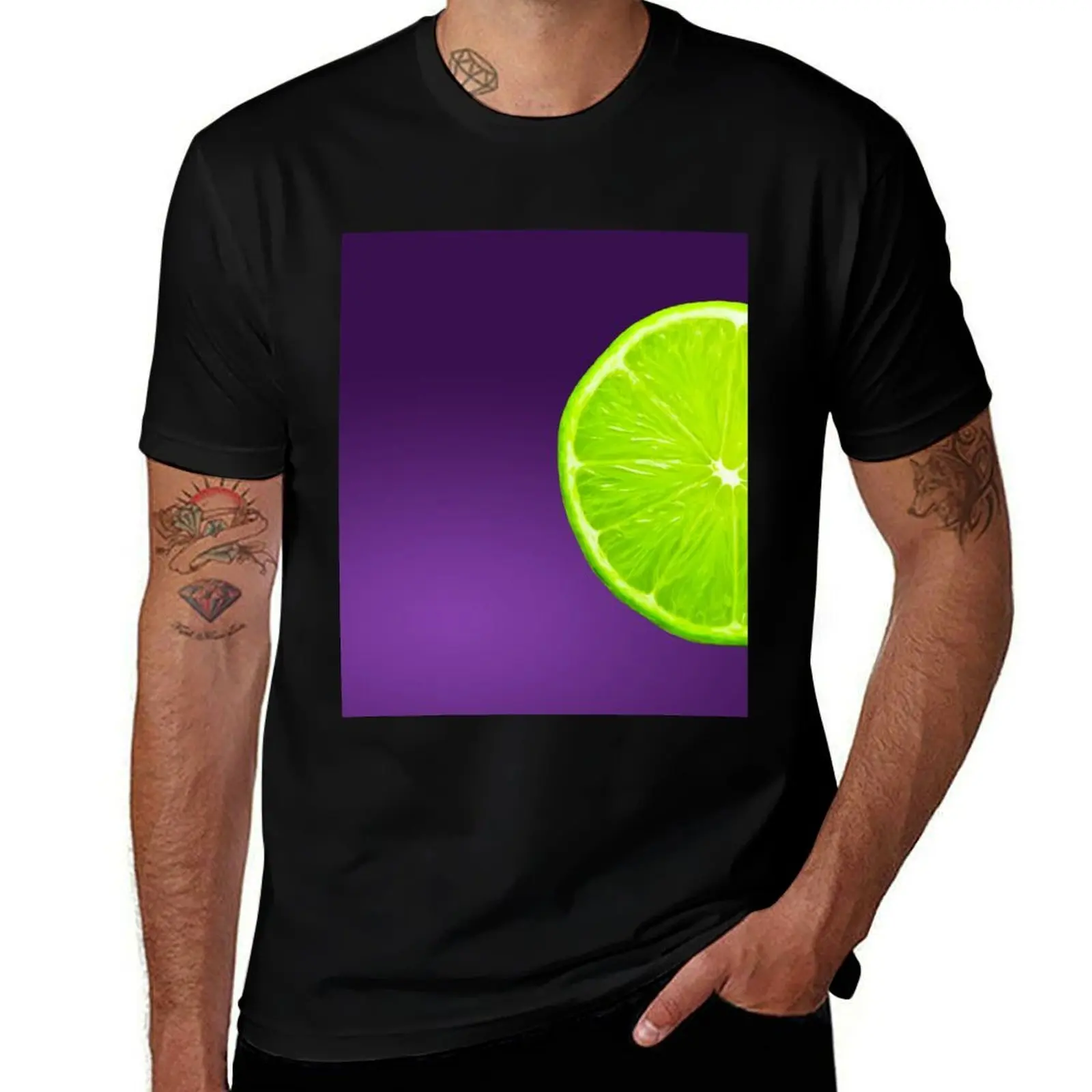 Lime On Purple T-Sh…