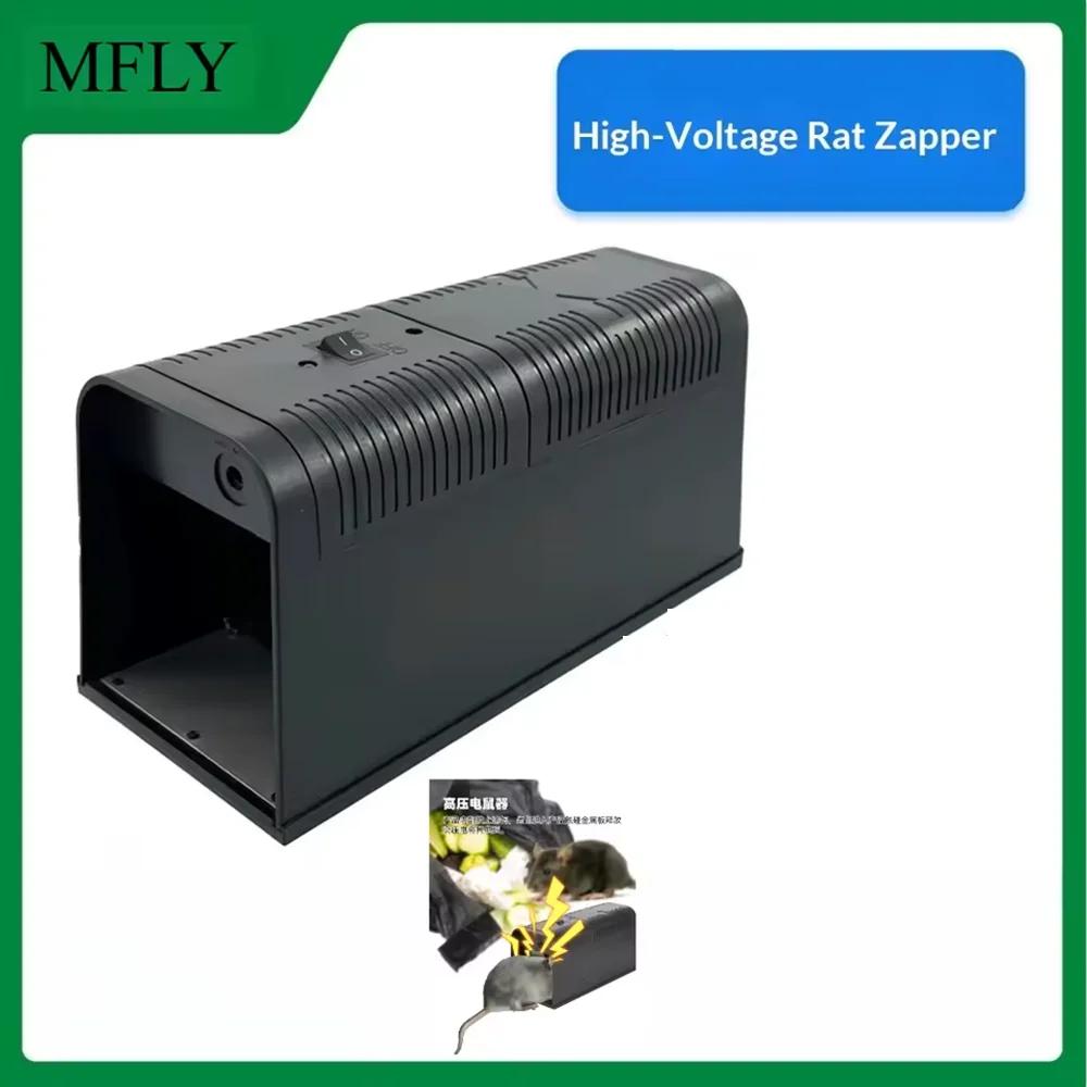 

7000V Electric Rat Trap Electronic Mouse Trapping Machine Electric Shock Mouse Mice Rat Rodent Trap Cage Killer