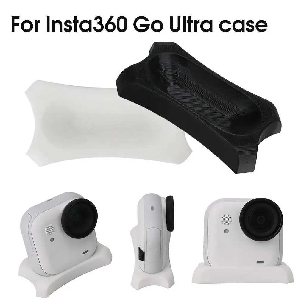 لـ Insta360 Go Ultra Thumb Camera سطح المكتب ملحق قاعدة ثابتة لزاوية التصوير الفوتوغرافي في الهواء الطلق
