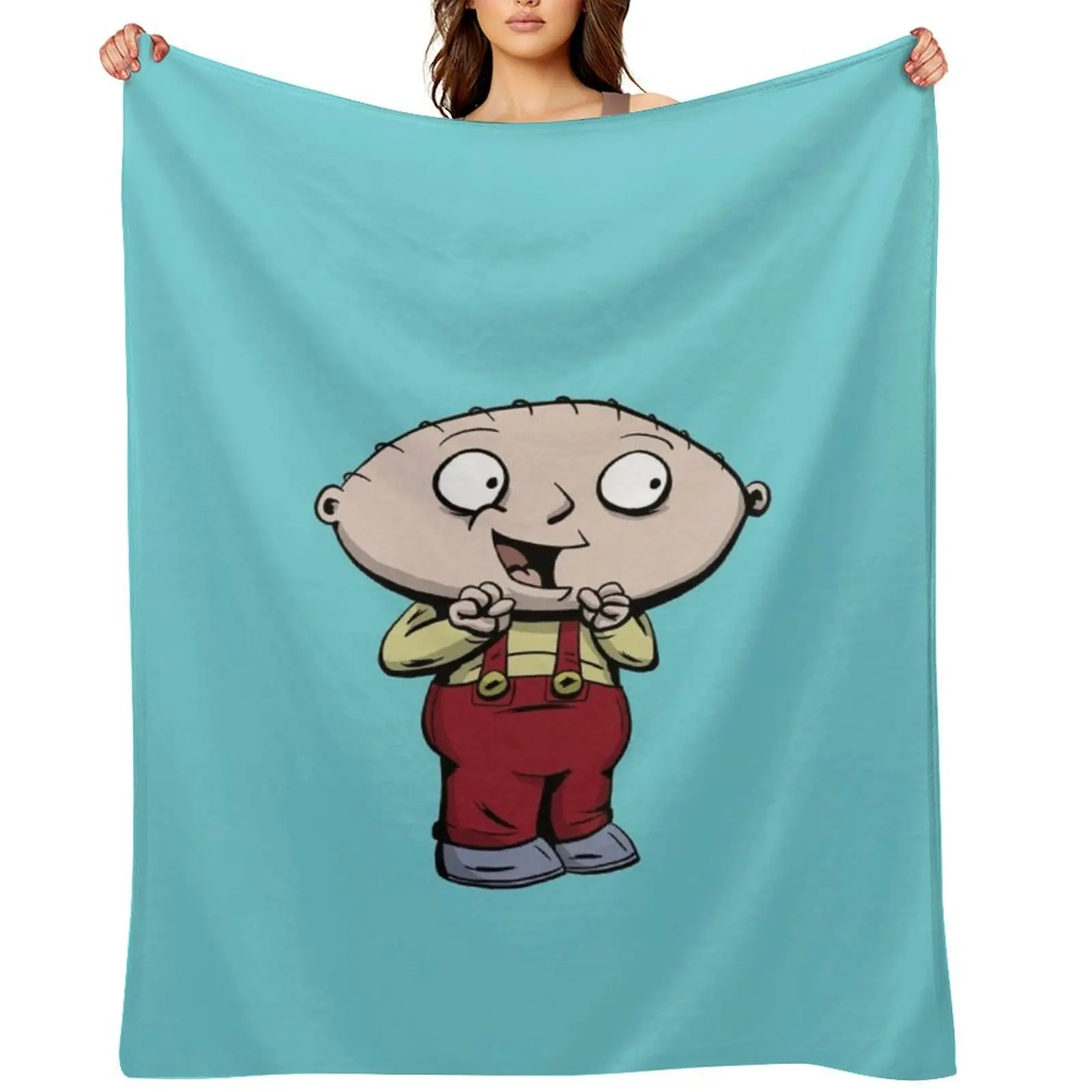 

Stewie Griffin Throw Blanket halloween For Decorative Sofa Moving Heavy Blankets