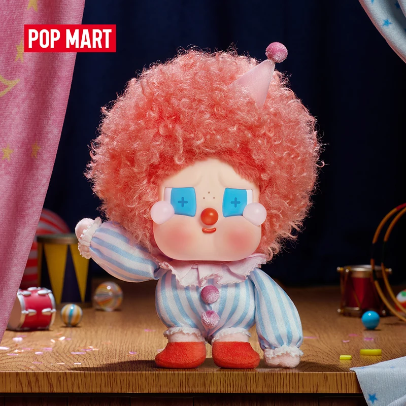 【AVC】POP MART لماذا سلسلة SERIOUS-CRYBABY حزمة نفطة من الفينيل القطيفة محدودة إلى قطعتين لكل طلب