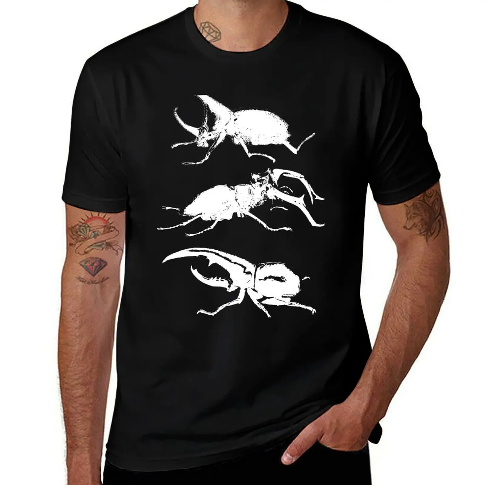 

White Beetles T-Shirt gifts for boyfriend Man t-shirt luxury t-shirt oversize t-shirts man mens graphic t-shirts funny