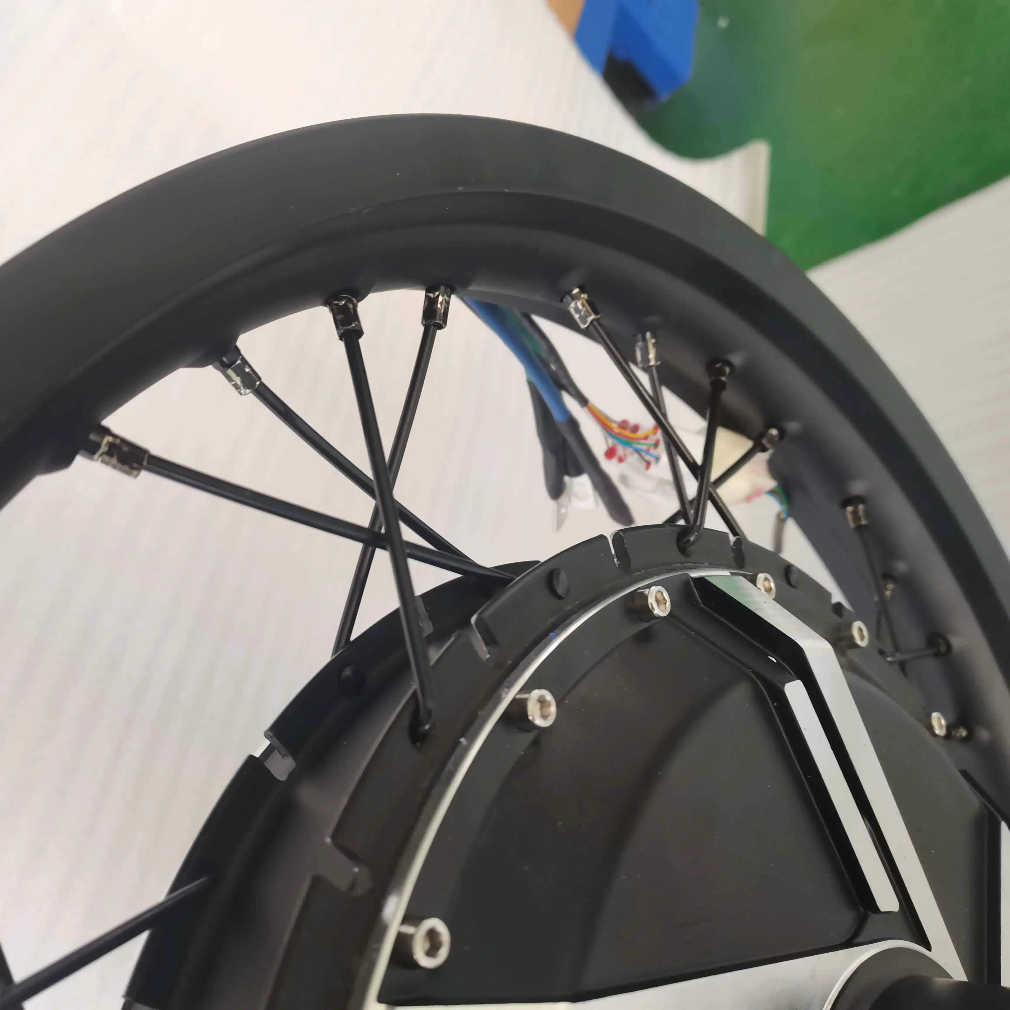 Motor Hub Listrik Ukuran Magnet QS 50H 20000w 17 Inci