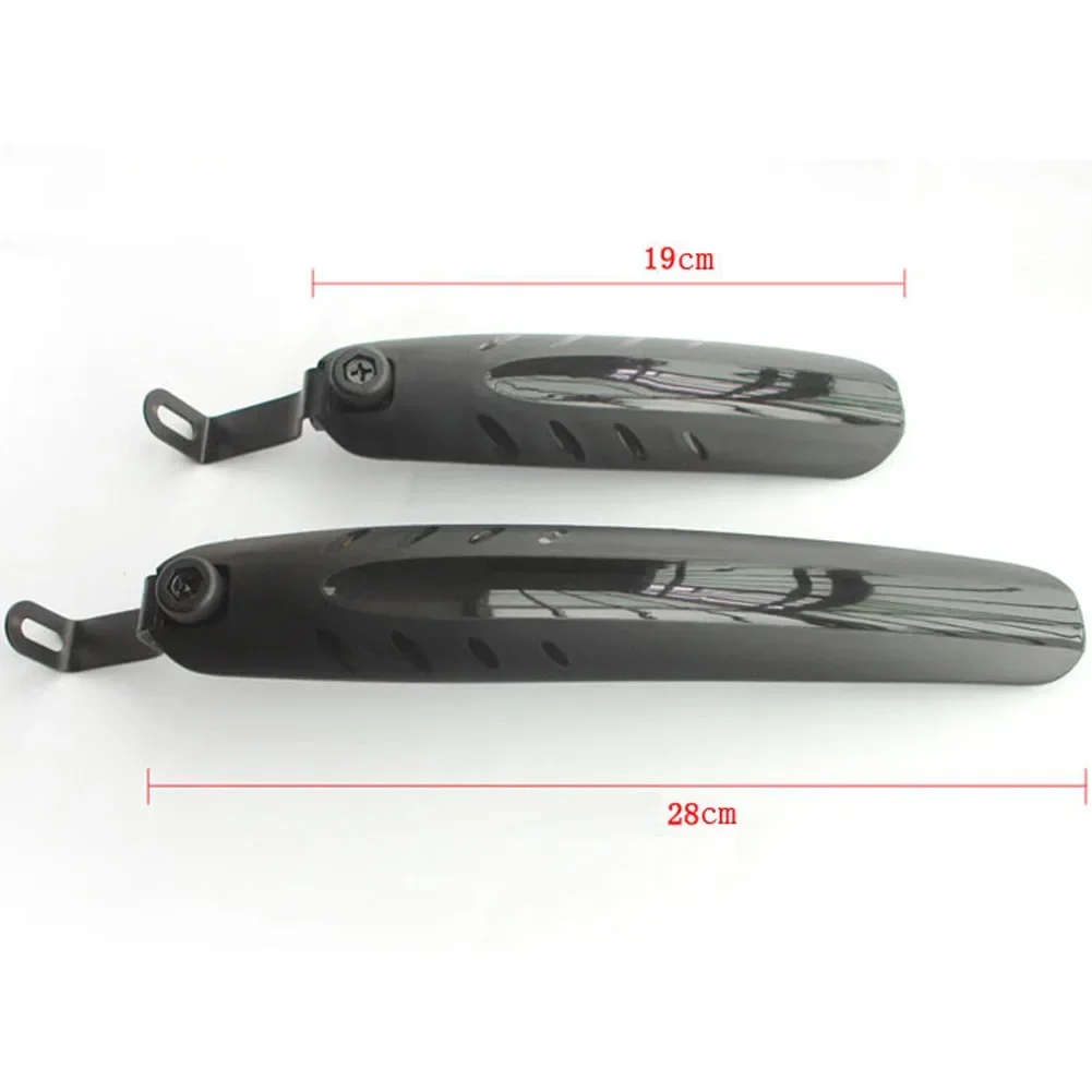 PP Mudguard Waterproof High-brightness PP Practical 14-20 Inch Bike Black Cleaning Effortlessly High-brightness