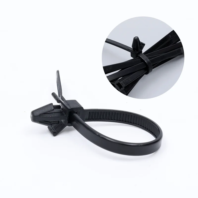 Car Wiring Harness Wire Harness Fastener Cable Clamp Clips Cable Ties Management Auto Wire Organizers Car-styling Accessories