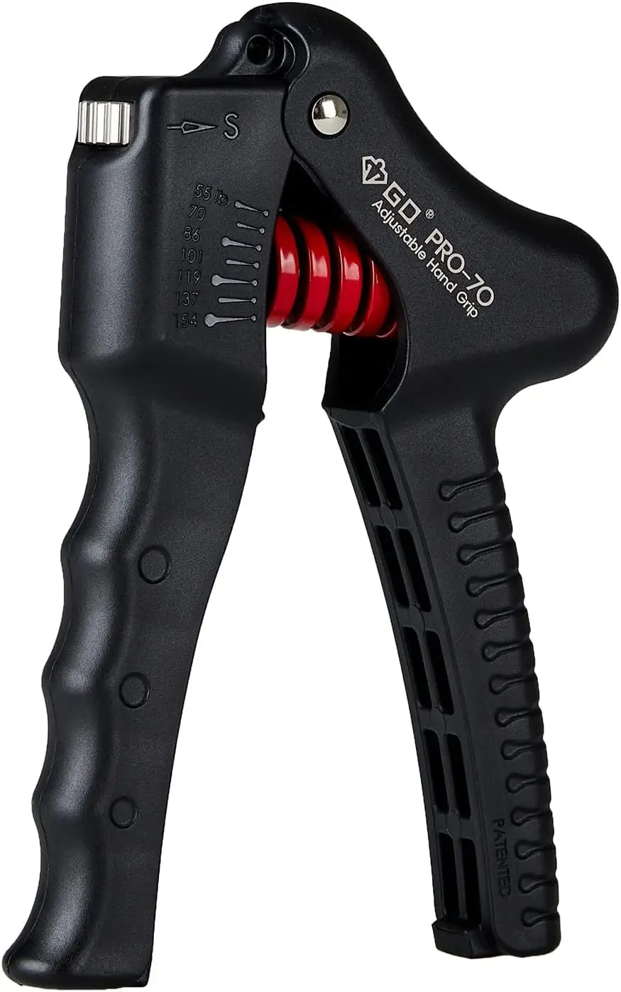 

Grip Strength Trainer, Adjustable 55-154lbs Hand Gripper for Forearm & Wrist Training, Silent Portable Workout Equipment