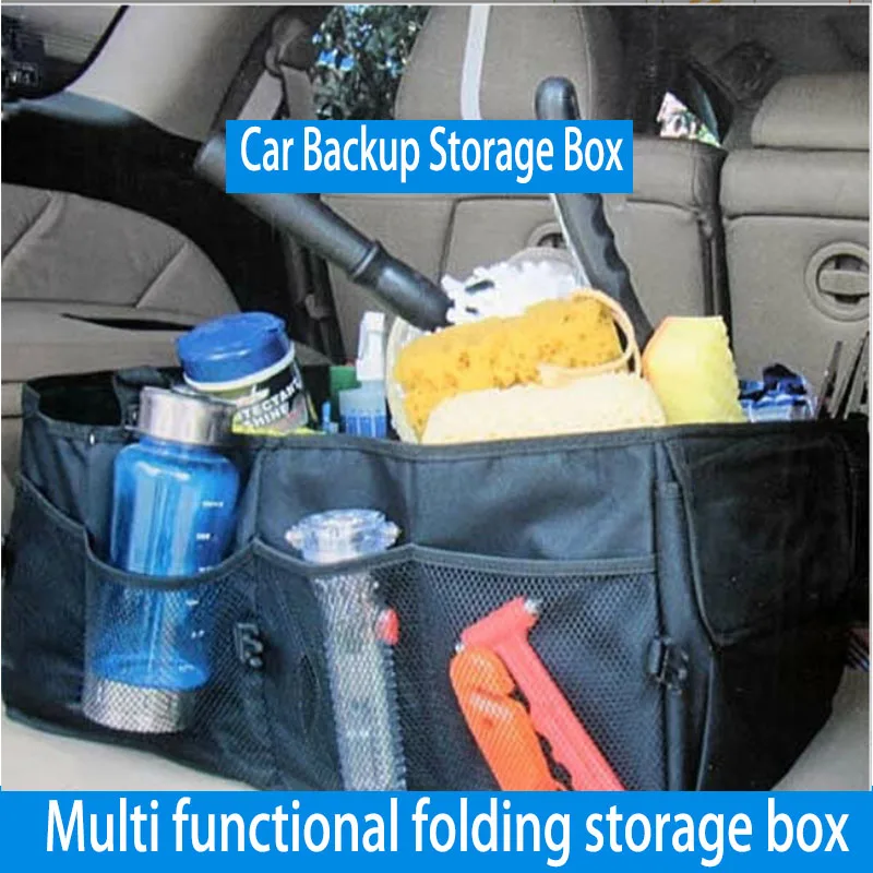 

Car storage box Multi functional folding organizer box Car Backup Storage Box Automotive interior supplies Car Interior Storage