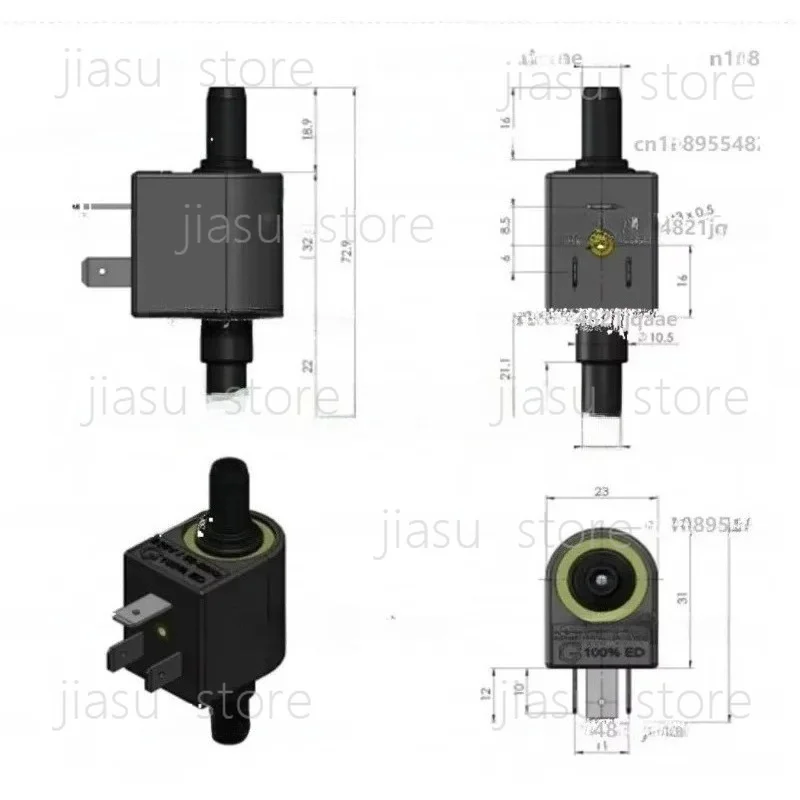 EMS 10-E/0 EMS10-E 0 Gotec Electromagnetic Pump 1 Piece