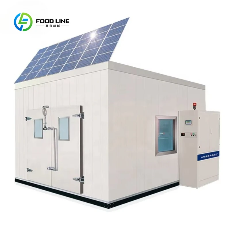 

Customized New Design Solar Cold Room Refrigeration Unit Energy Saving Solar Power Container Cold Room