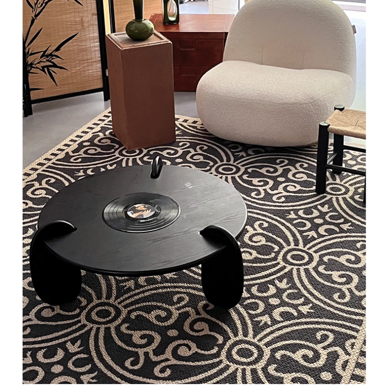 

Medieval Home Vintage Ceiling Carpet Stain Resistant Treasure Living Room Villa American Coffee Table Bedroom Room