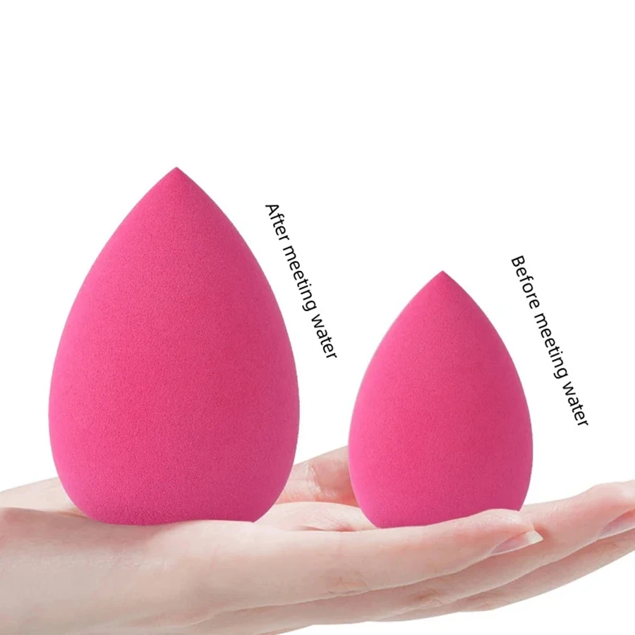 13Pcs/Case Makeup Sponge Cosmetic Puff Foundation Eggs With Container Powder Puffs Air Cushion Mix Make up Tools In Bottle