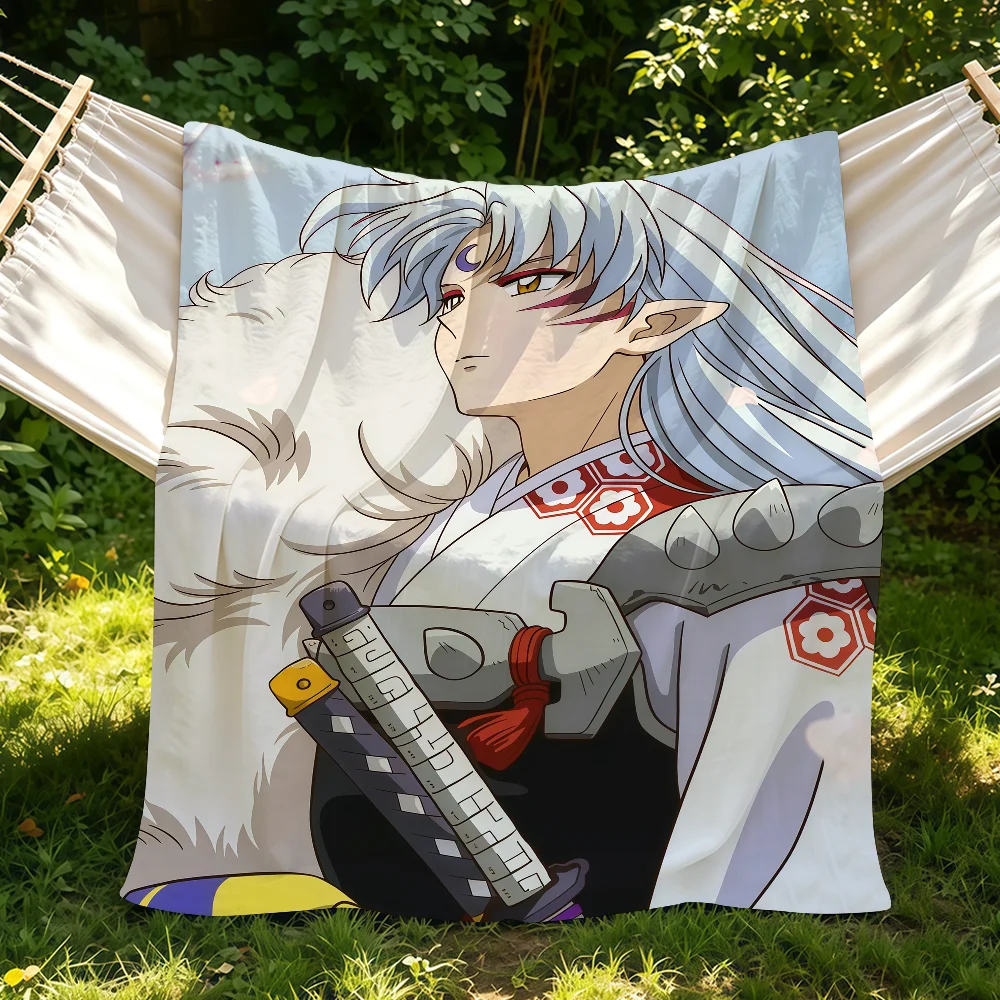 Classic Anime I-Inuyasha Blanket Suitable For Sofas Beds Offices Cars Outdoor Travel An Ideal Gift For Friends Family