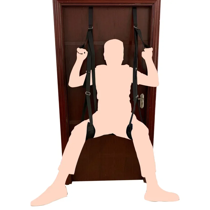 Couple Door Swing Soft Plush Hanging Adult Toy Adjustable Hanging Adult Swing Stimulation Adult Products