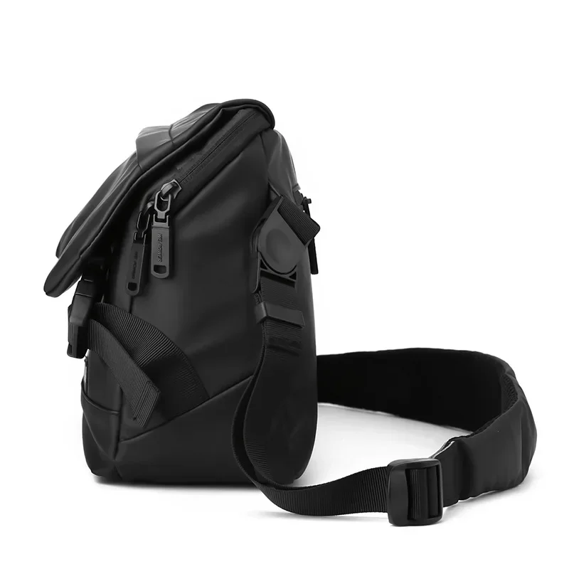 Wepower-Sac à bandoulière imperméable pour homme, sac à bandoulière simple, sac à bandoulière en PU, sac à bandoulière pour homme, sac à bandoulière