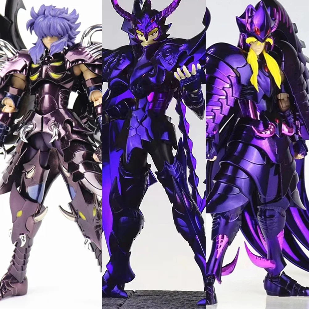 CS Model Saint Seiya Myth EX Hades Specters Garuda Aiacos/Wyvern Rhadamanthys/Griffon Minos Specter Big Three Metal Armor Figure