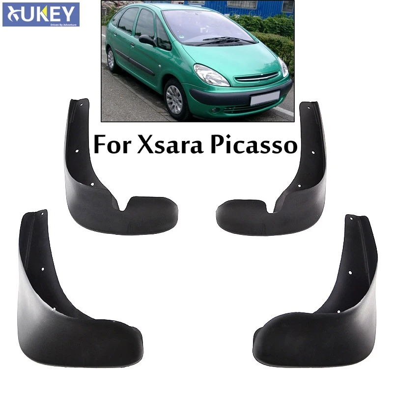 4PCS FIT FOR CITROEN XSARA PICASSO 2001 2002 2003 2004 2005 2006 2007 2008 2009 2010-2012 MUD FLAP FLAPS SPLASH GUARD MUDGUARDS