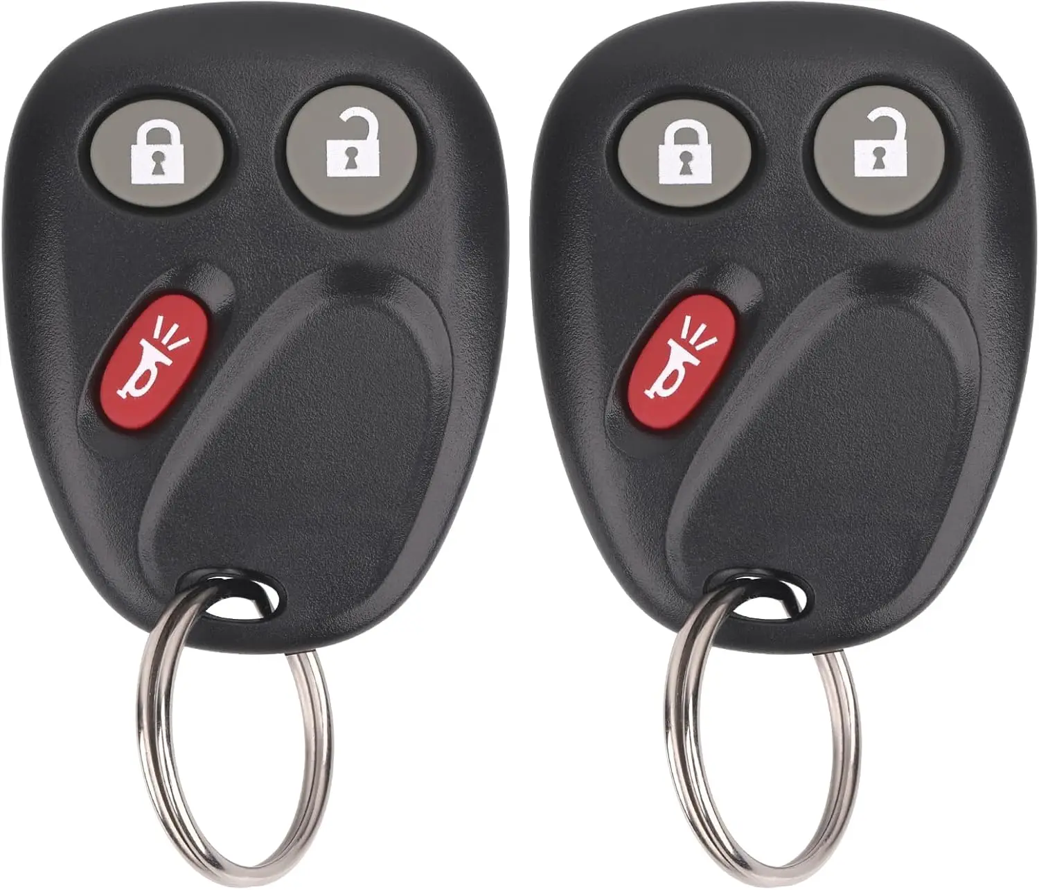 Keyless Entry Remote Fob Compatible with Chevy Tahoe Silverado , Yukon, Escalade, H2 2003 2004 2005 2006, for LHJ011 (