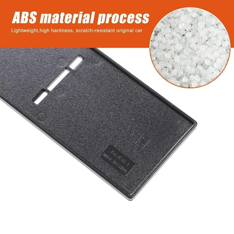 For 2024-2025 Kia EV9 ABS Black Car Automotive Passenger Glove Box Partition Automotive Modification Accessories 2