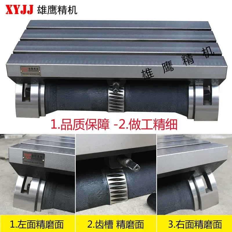 for Taiwan Adjustable Angle Worktable Tilt Milling Machine Machining Center Auxiliary Table Heavy Duty Tilt Platform High