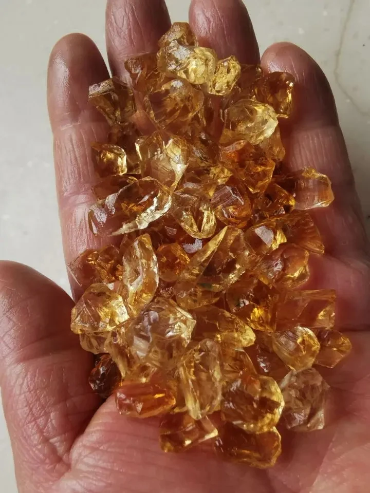 100CT Natural Untreated Rich Orange Citrine Facet Rough Specimen