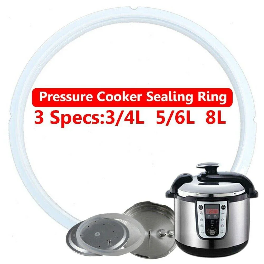 Pressure Cooker Gasket Sealing Ring For 2.5L,2.8L,3/4L, 5/6L,7/8L Electric Pressure Cooker Seal Rings Parts Kitchen Accessories