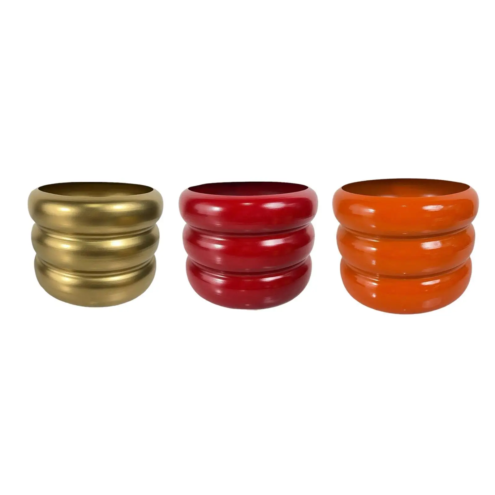 Plant Pot Flower Pot Home Furnishing Art Craft Ornament Bubble Vase for Decor Table Centerpiece Living Room New Year Dining Room