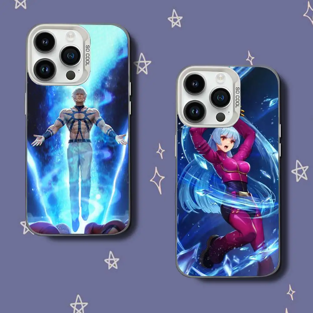 

KingS Of F-Fighters-Game Phone Case For iPhone 17,16,15,14,13,12,11,Pro,XS,Max,Plus,Mini,SE White Candy Matte Shockproof Cover