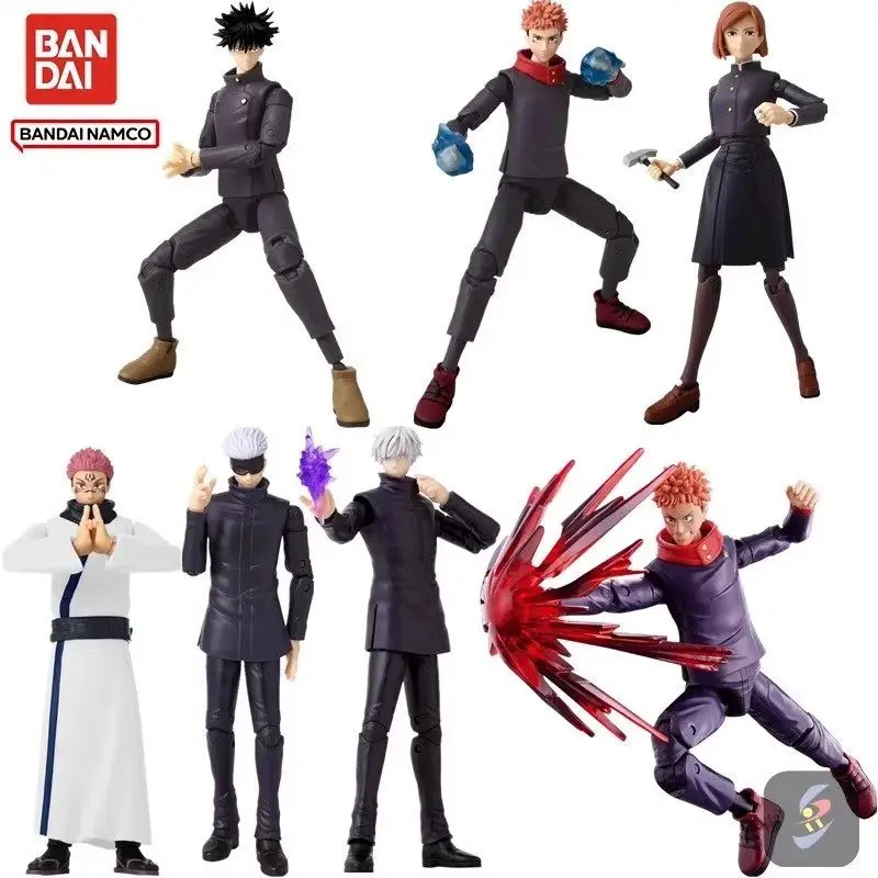 

Bandai Jujutsu Kaisen Anime Heroes Satoru Gojo Articulated Action Figure Hollow Purple With Replaceable Hands For Collectors