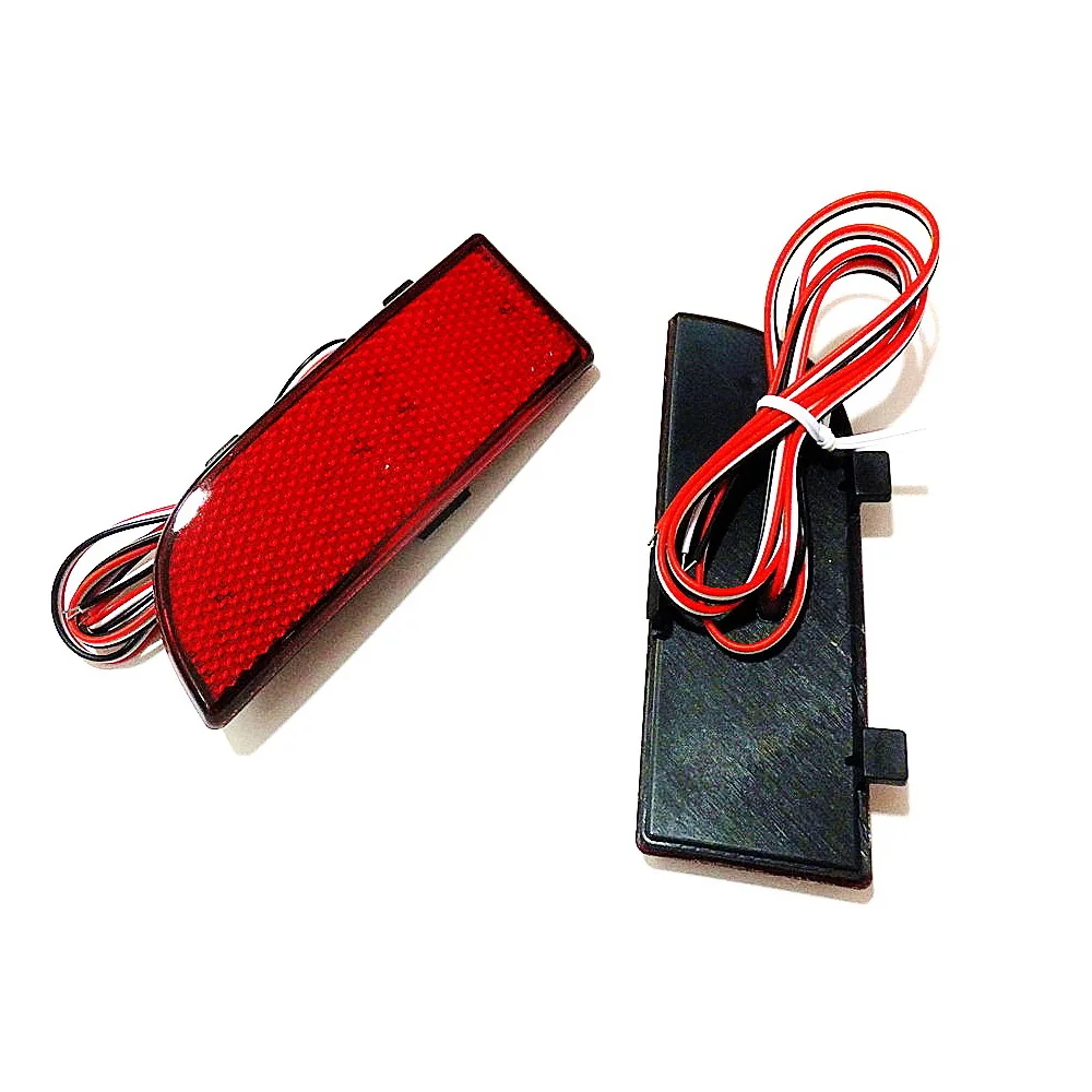 

July King LED Car Brake Lights Compatible for Mercedes-Benz Viano Vito, Red Brake Light + Night Driving Light DRL
