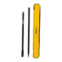 GPS RTK 2M Survey prism Poles Carbon Fibre for trimble Surveying GPS Pole Centering Rod Sponge