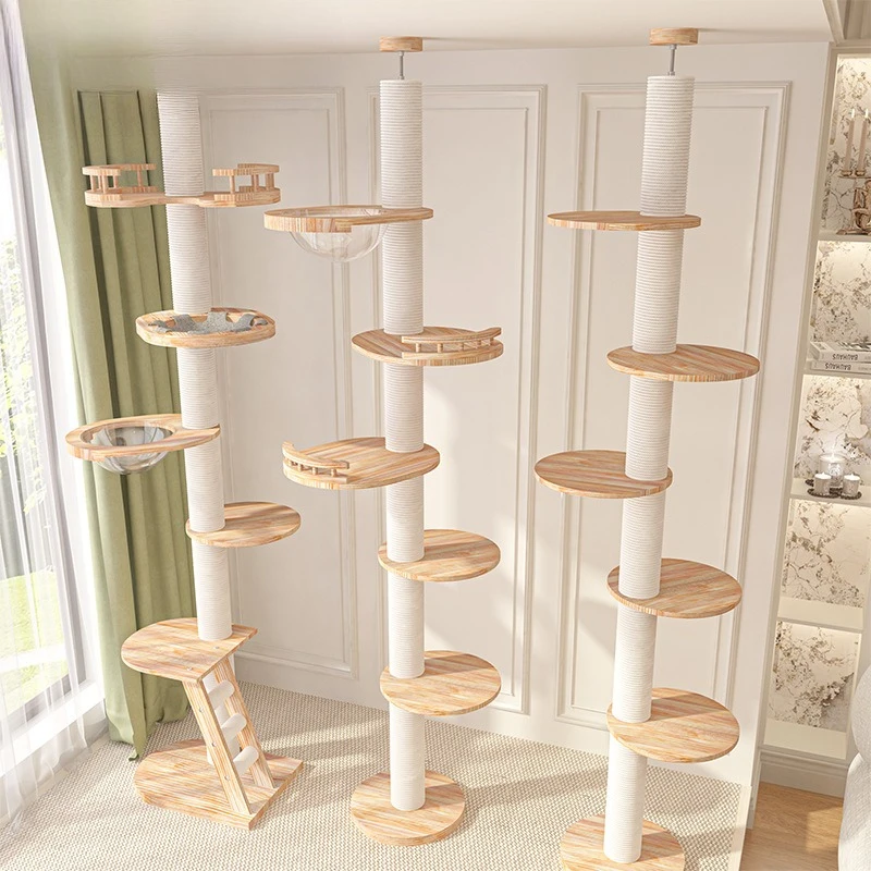 Tongtian pillar, cat climbing frame does not occupy cat scratching pillar