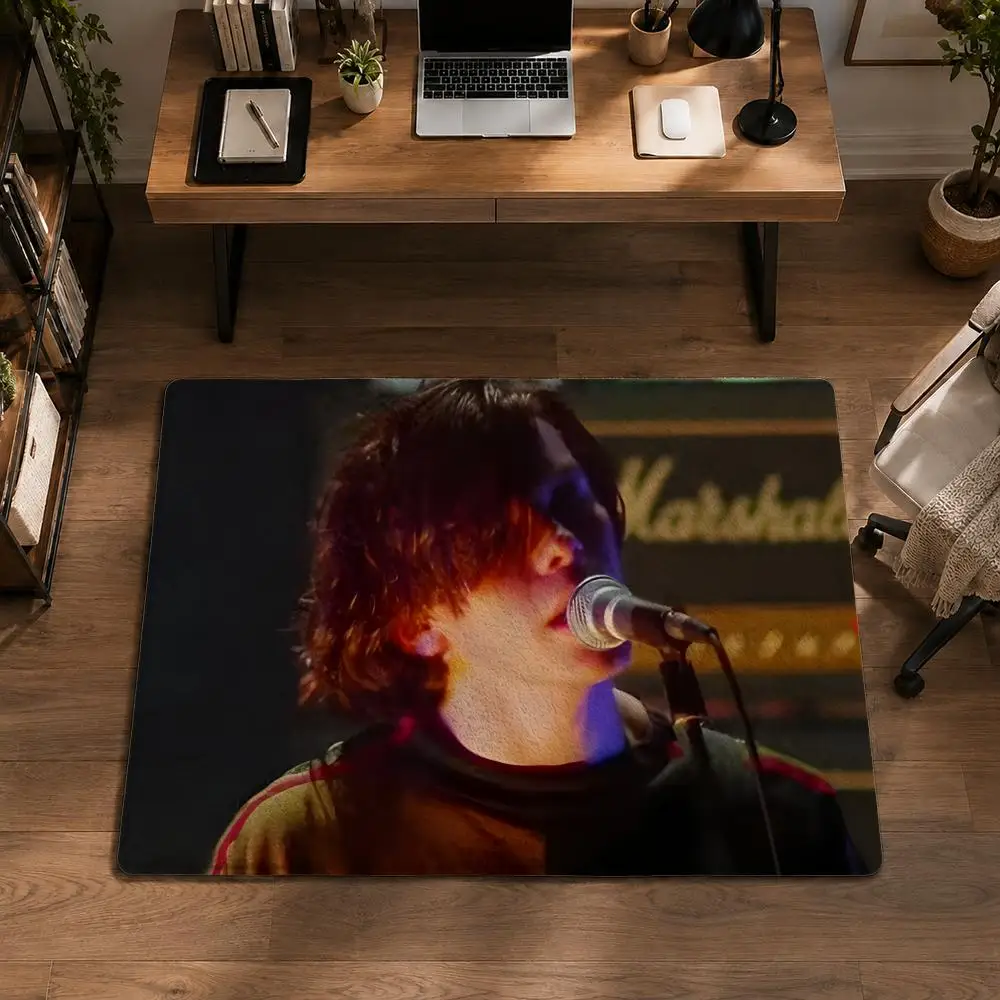 Mark Gardener Floor Mat Flannel Non-Slip Washable Soft Rug For Bathroom Kitchen Bedroom Living Room Home Decor