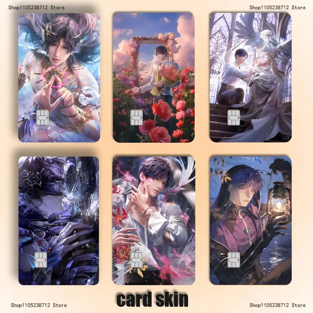 

Hot Game L-Love and D-Deepspaces-S Card Skin Party Stickers for Visa Bank Card Bus Metro Access Card Pvc Waterproof Decal Gift