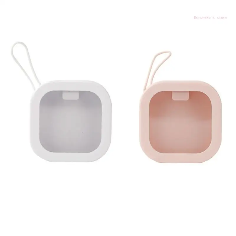 ที่คาดผม ออแกไนเซอร์ แบบพกพา Travel Qtip Holder Hair Accessories Storage Boxs Hair Clips Supplier Cotton Swabs Stackable