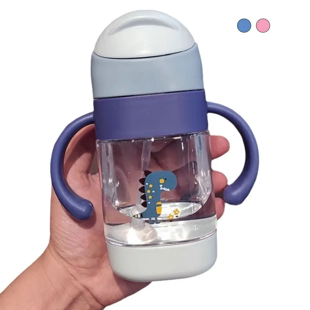 

Anti Choking Sippy Cup Leak Proof Easy Grip Water Cup Cartoon Anti Falling Learning Drinking Cup Learning To Drink