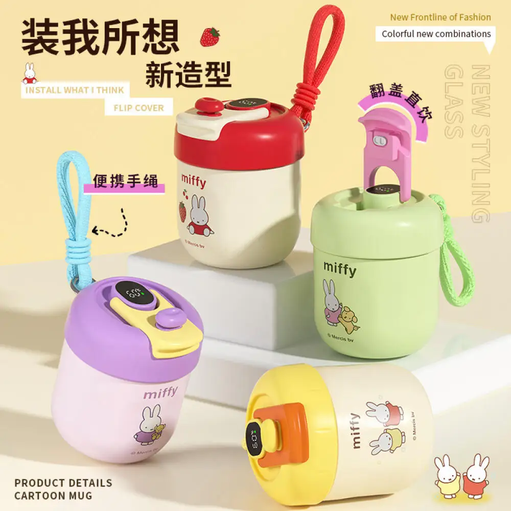 

Miffy Rabbit with A High Level of Appearance Is A Warm Coffee Cup A Water Cup for Office Workers Going To School
