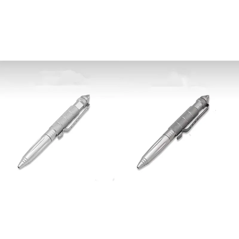 1-4 Stück Taktischer Stift Multifunktional aus Aluminiumlegierung für Outdoor-Camping Sicherheit Überlebens-Taktikwerkzeug Notfall-Glasbrecher-Stift