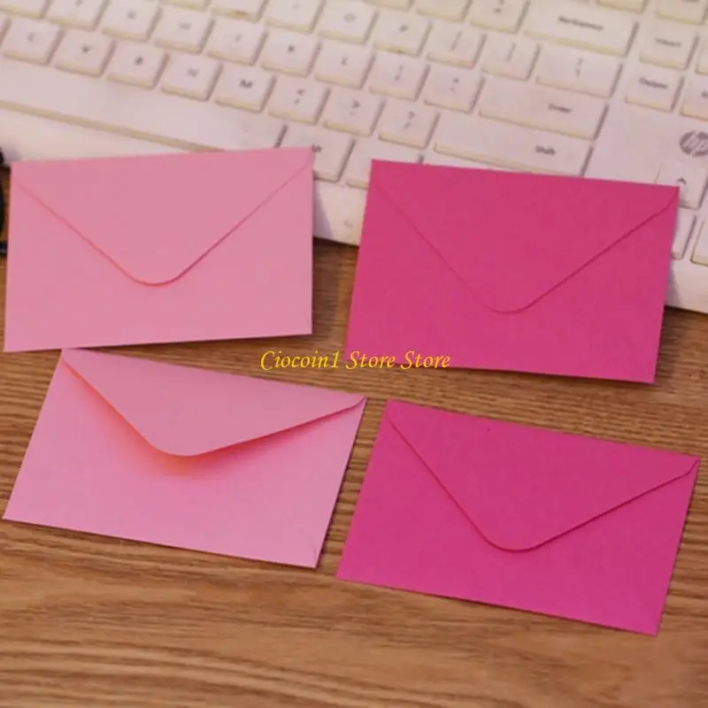 A3PC 10Pcs Kraft Paper Envelope Greeting Card Party Invitation Postal Cards Handmade