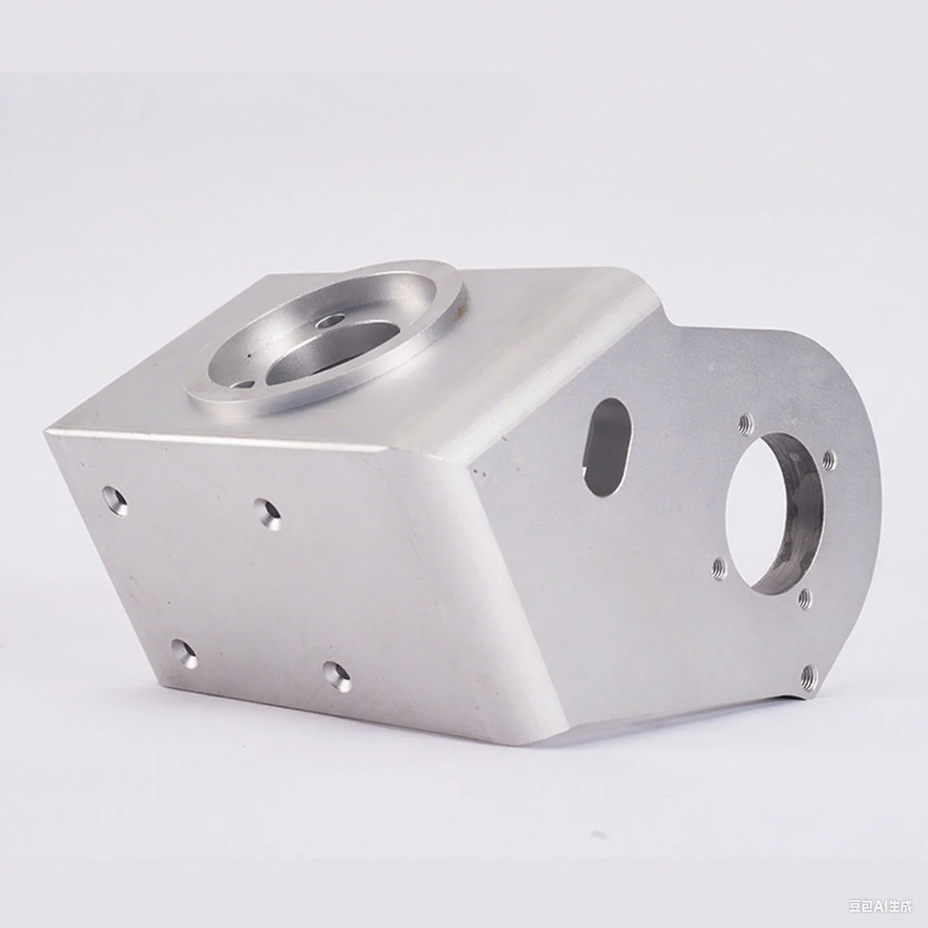 Индивидуальные алюминиевые детали для деталей литьевой машины, держатель патрона, алюминиевые детали из нержавеющей стали с ЧПУ