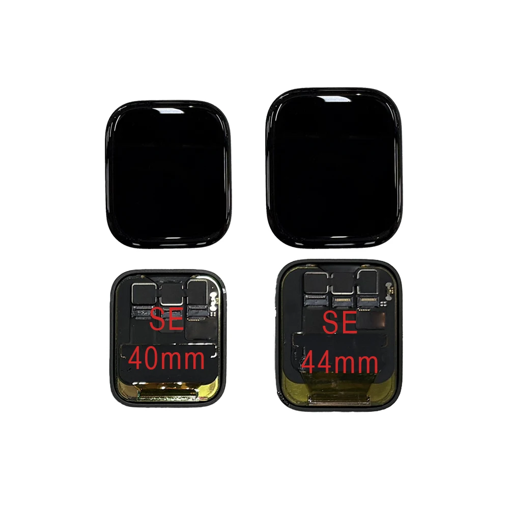 40mm 44mm LCD Touch Screen Digitizer Assembly For iWatch Series SE, SE2 Display Replacement With Adhesive Tape & Repair Tools