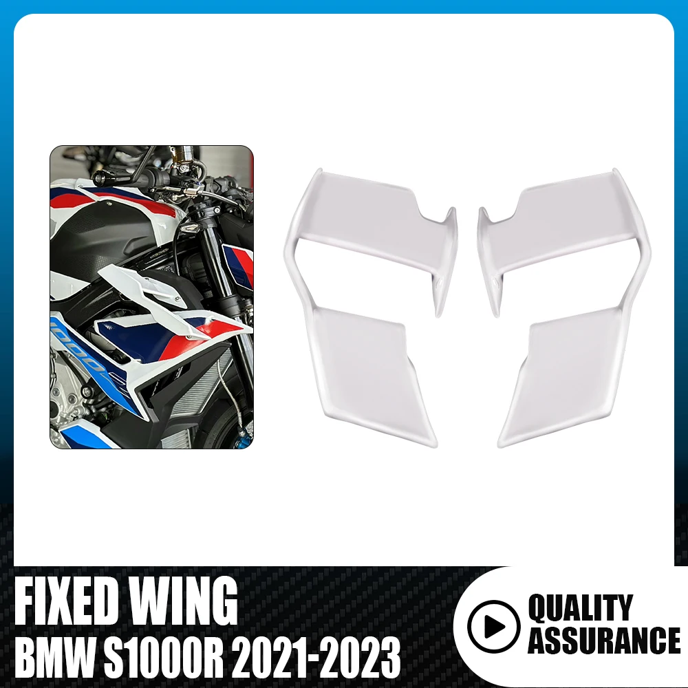 

Motorcycle Fairing Fixed Wing Spoiler For BMW S1000R M1000R S1000R M1000 R 2021 2022 2023 ABS Front Aerodynamic Spoiler Wing