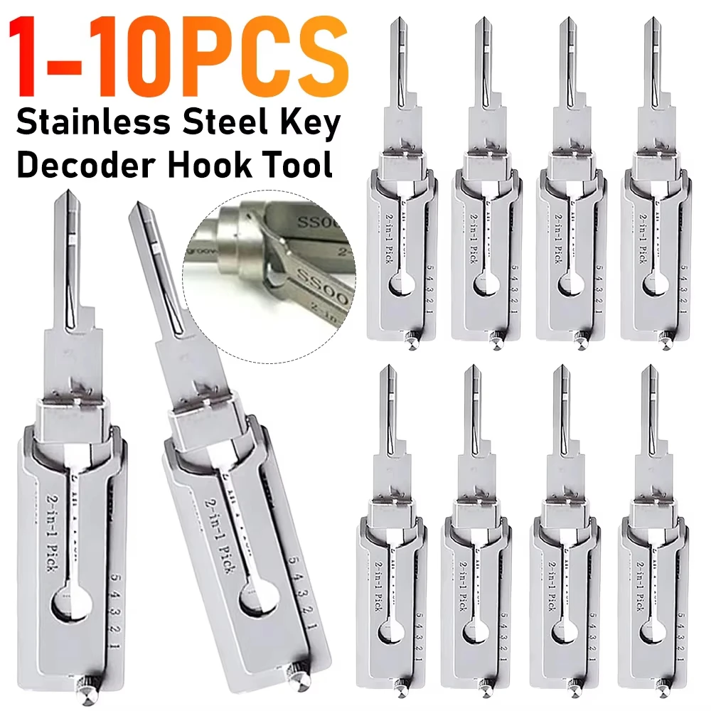 

Декодер замка для отмычки SS001, комплект уплотнительных колец, слесарные инструменты, декодер для ключей, прецизионный крючок, инструменты для ремонта дверей